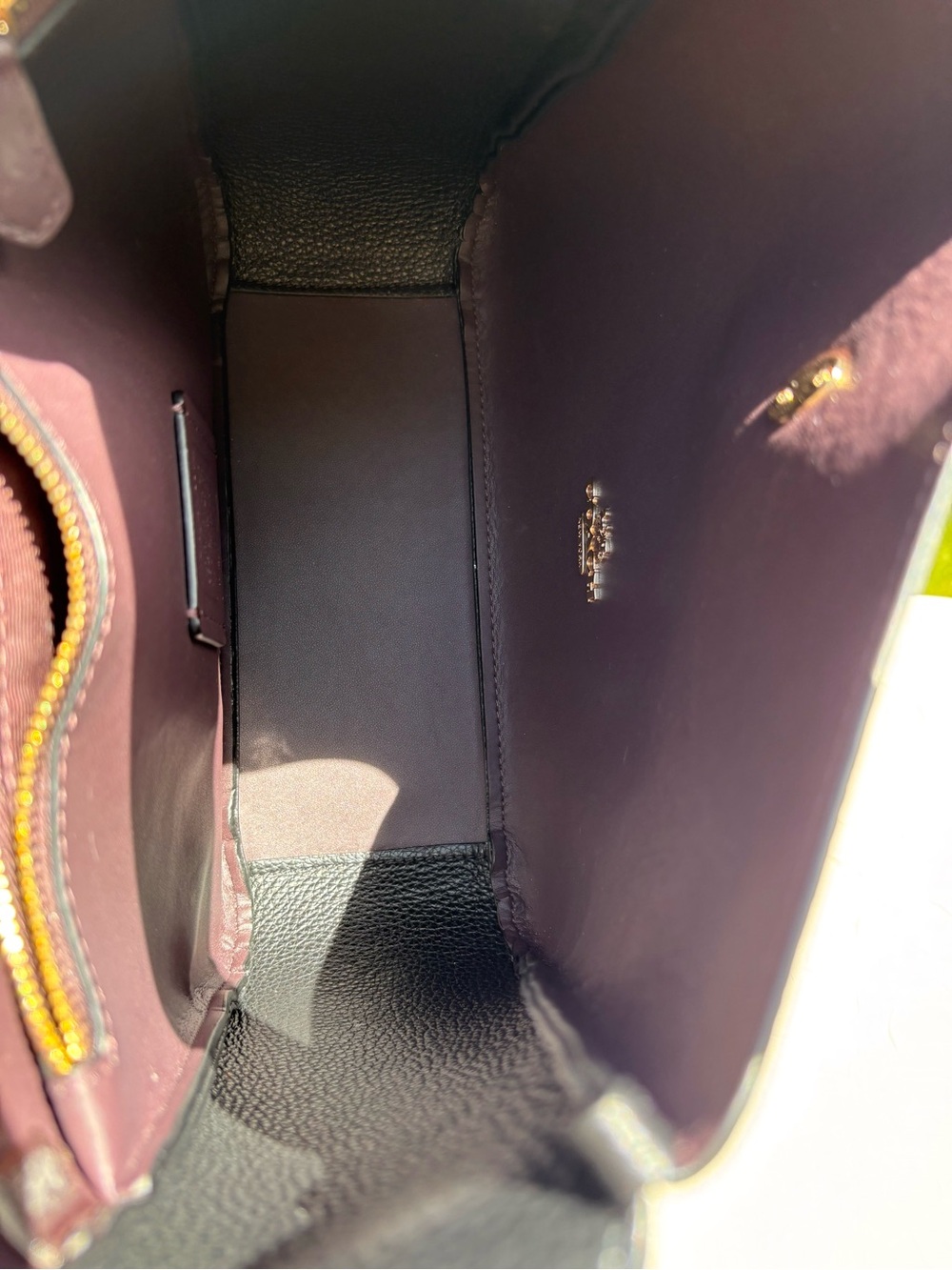 COACH Hadley Convertible Crossbody Bag In Black CW002 - Picture 6 of 10